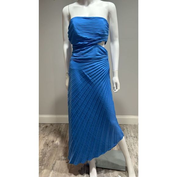 A.L.C. Blue Strapless Dress - Picture 7 of 13